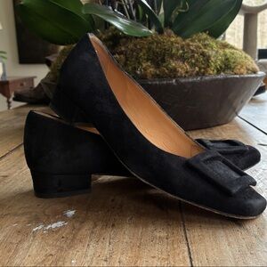 Ann Mashburn buckle flat